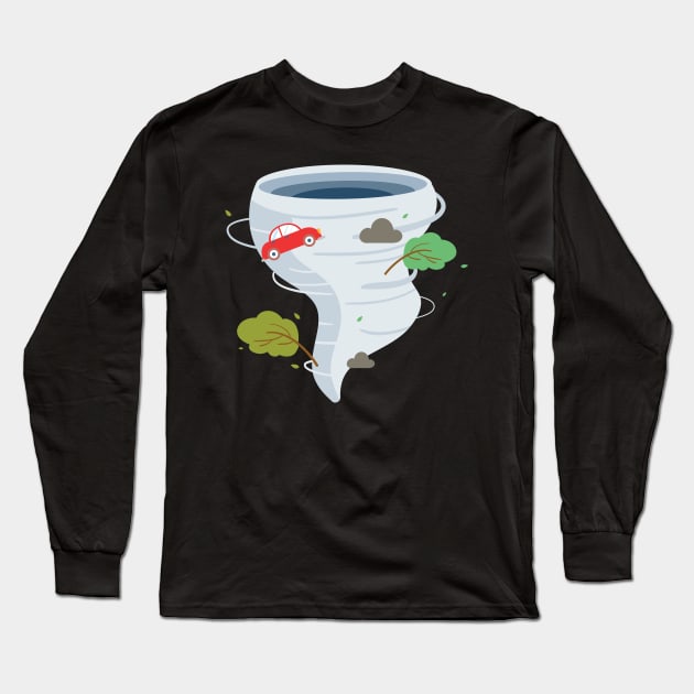 Awesome Tornado Storm Chaser Severe Weather Lover Long Sleeve T-Shirt by theperfectpresents